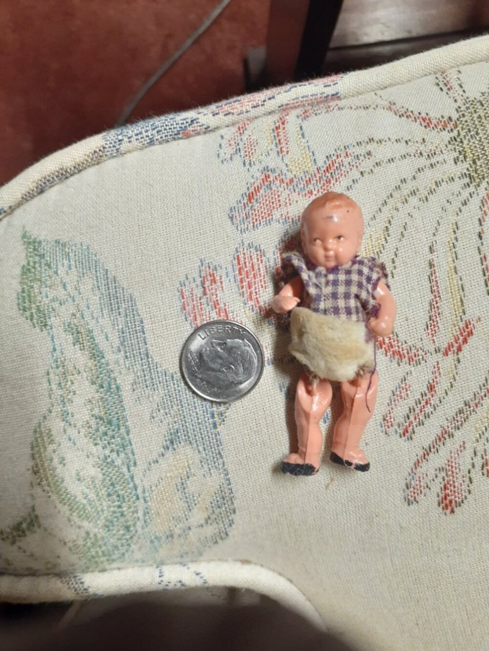 vtg 1940 -1950 miniature baby doll